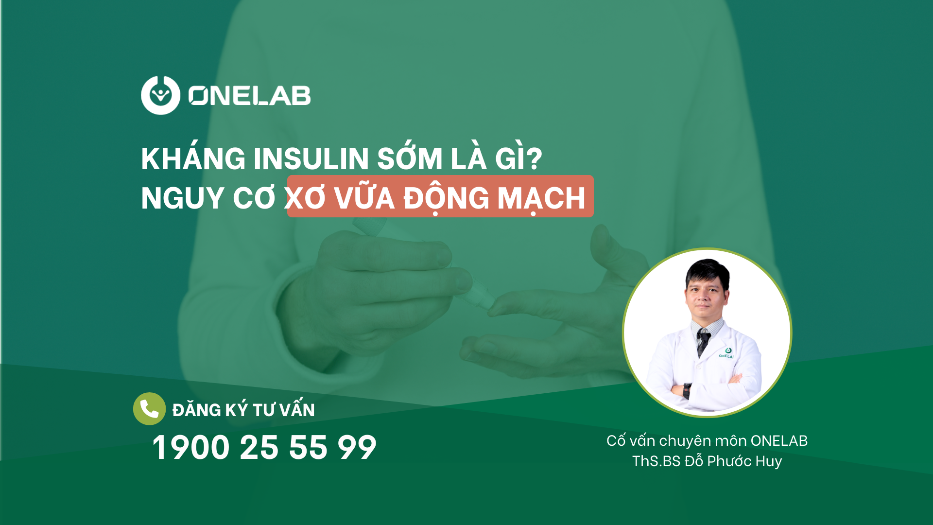 Kháng insulin sớm là gì? Nguy cơ xơ vữa động mạch