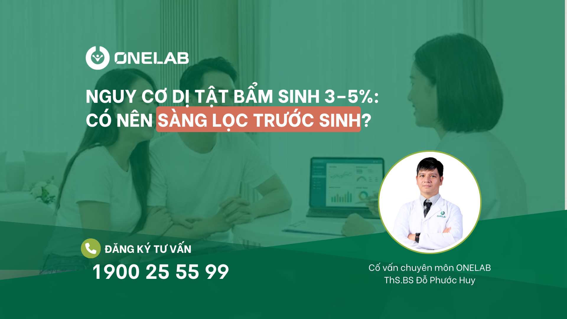 Nguy cơ dị tật bẩm sinh 3–5%: Có nên sàng lọc trước sinh?